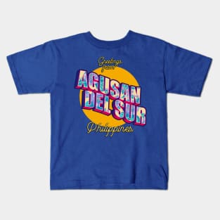 Greetings from Agusan del Sur Philippines! Kids T-Shirt